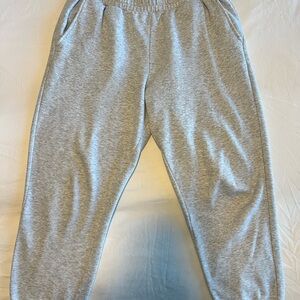 Fabletics Light Gray Sweatpants